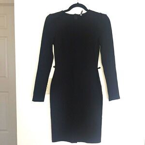 VINTAGE CEFIAM U S A BLACK WOMEN DRESS SIZE S